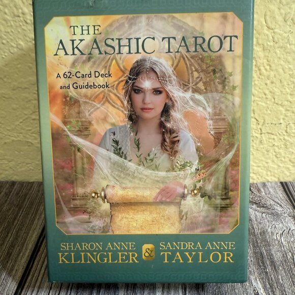 The AKASHIC Tarot 62-Card Deck with Guidebook by S Klingler, S Taylor - Picture 1 of 8